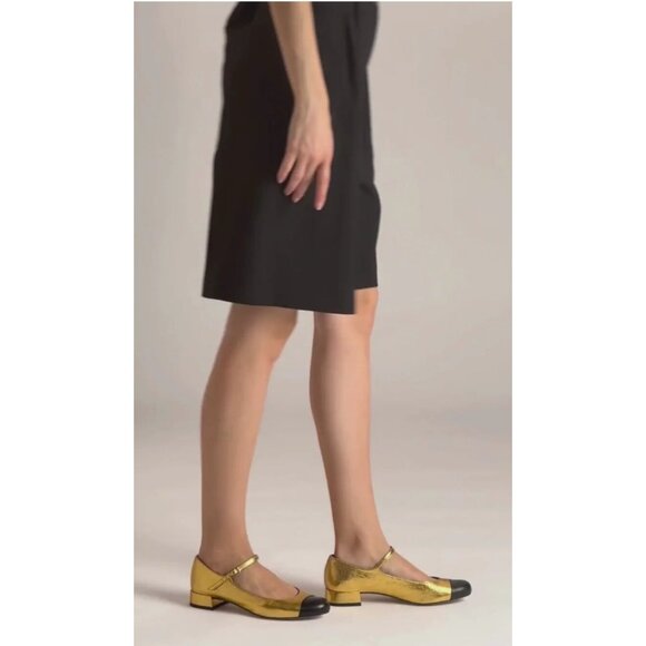 Pretty Ballerinas Leather ballet flats Mary Jane heel Size EU 40/US 10 - Picture 6 of 16